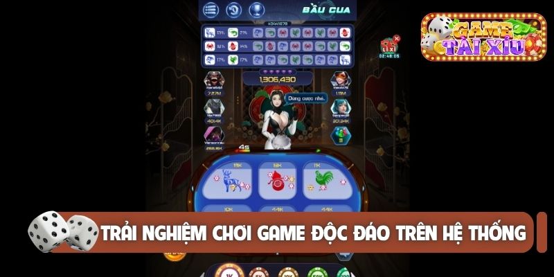 Trải nghiệm chơi game độc đáo trên hệ thống
